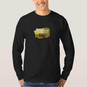 T-shirt Style de rue cité simple joli quotidien quotidien
