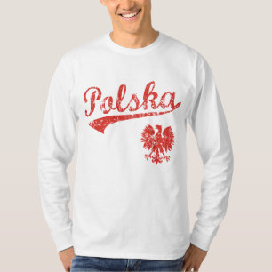 T-shirt Style de sport de Polska Eagle