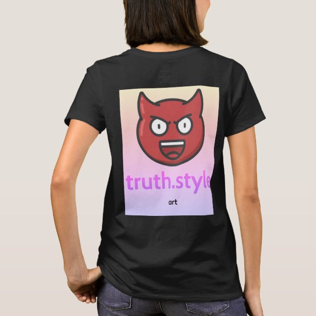 T-shirt style de vérité (Dos)