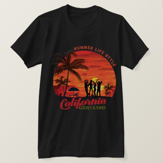 T-shirt Style de vie été (Design devant)