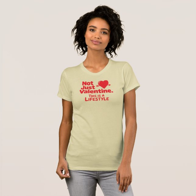 T-shirt Style de vie plutôt que roses (Devant entier)