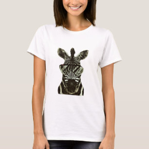 T-shirt Style de zèbre de hippie