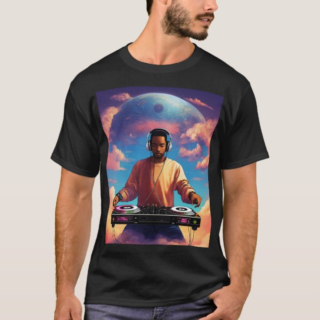 T-shirt Style DJ : Libérez le rythme de votre garde-robe (Devant)