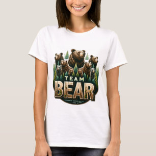 T-shirt Style d'ours d'équipe 2