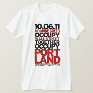 T-shirt Style d'OWS Portland