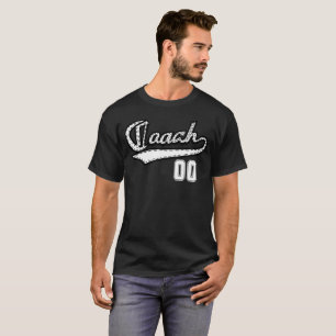 T-shirt Style du Jersey de l'entraîneur personnalisé