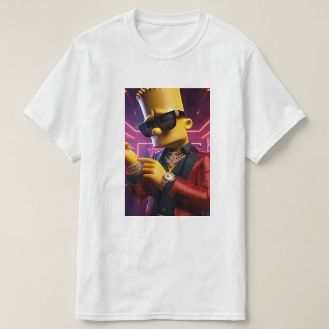 T-SHIRT STYLE ÉLEVÉ (Design devant)
