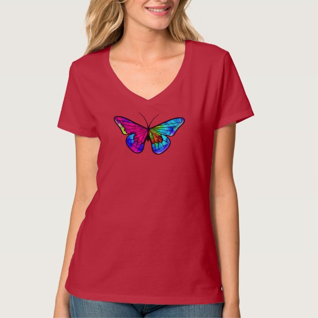 T-shirt Style en mosaïque beurroi (Devant)