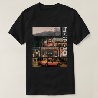 T-shirt Style esthétique Vaporwave Japon Tokyo Osaka Stree