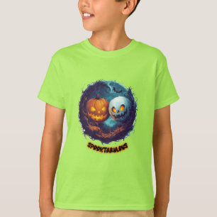 T-shirt Style fabuleux : Amusant Halloween Haunting Design