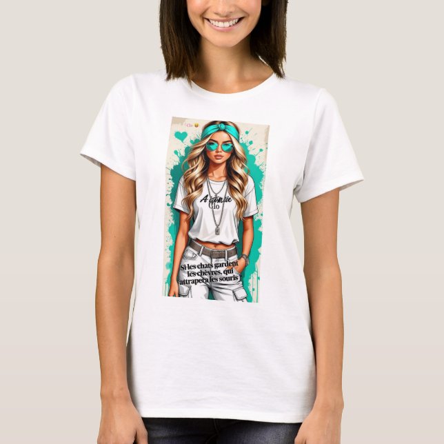 T-shirt style gen z  (Devant)
