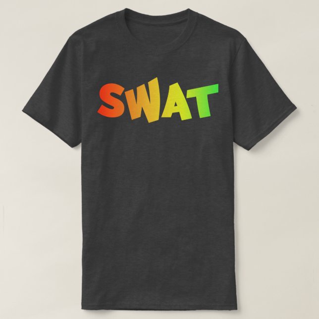 T-shirt Style Graffiti SWAT (Design devant)