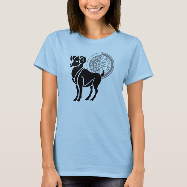 T-shirt Style grec Aries Ram (Devant)