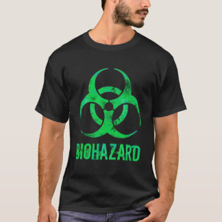 T-shirt Style Grunge Biodanger Toxique Perturbé Novelty Gi