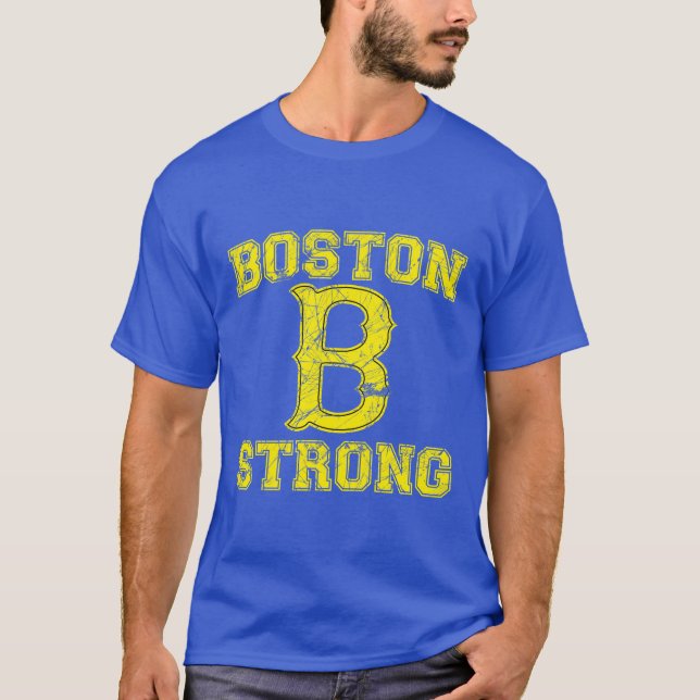 T-shirt Style grunge fort de Boston B (Devant)