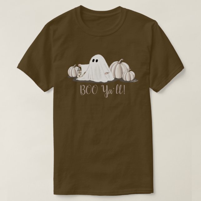 T-shirt Style Halloween Southern (Design devant)