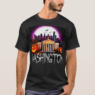 T-shirt Style Halloween Washington