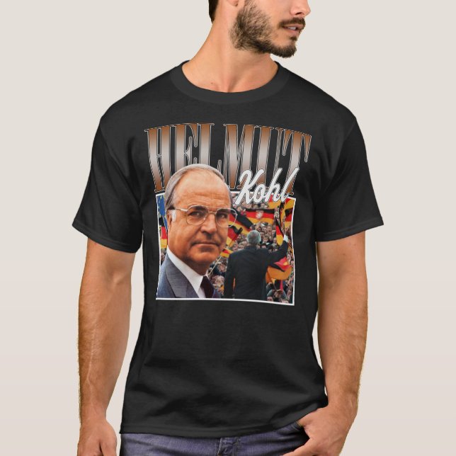 T-shirt Style Helmut Kohl 90S   (Devant)