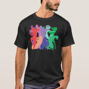 T-shirt Style Hip hop & Breakdance