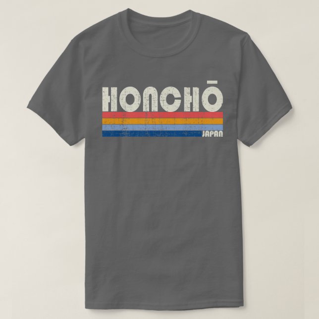 T-shirt Style Honcho les années 70 80s, Japon (Design devant)
