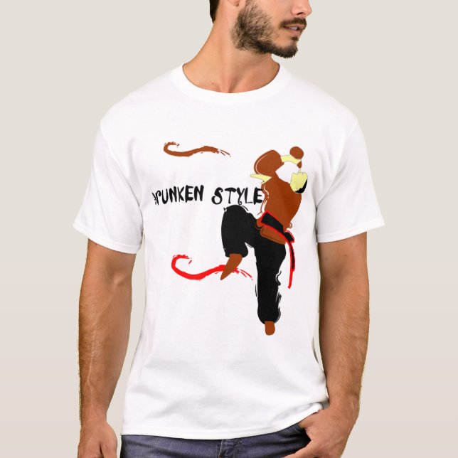 T-SHIRT STYLE IVRE (Devant)