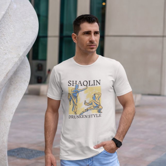 T-shirt Style ivre Shaolin (Créateur téléchargé)