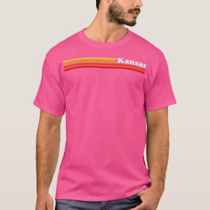 T-shirt Style Kansas vintage des années 80