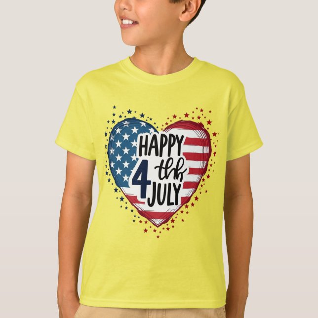 T-shirt Style Liberty : Etats-Unis Slogan Designs (Devant)