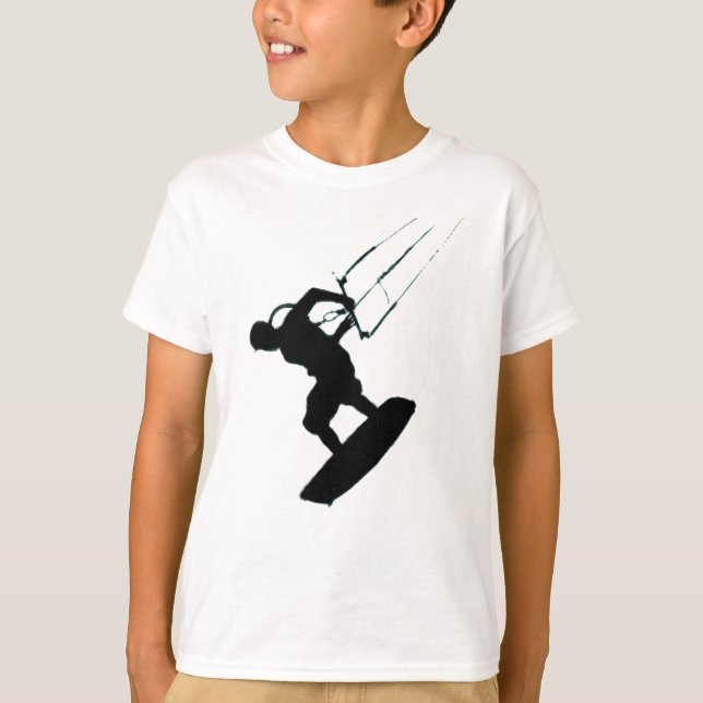 T-shirt style libre Kiteboarding (Devant)