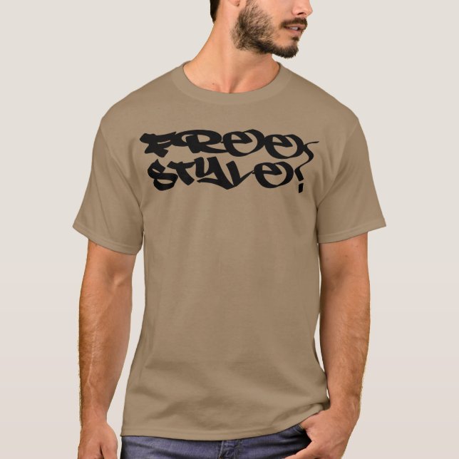 T-shirt Style libre vintage (Devant)