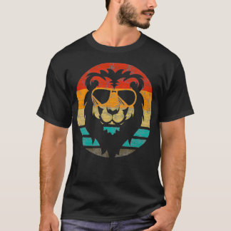 T-shirt Style Lion Retro Vintage2