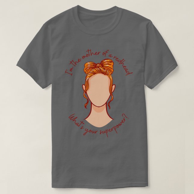 T-shirt Style maman Redhead I (Design devant)