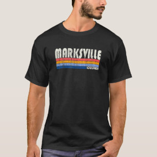 T-shirt Style Marksville Louisiana les années 70 80s Vinta
