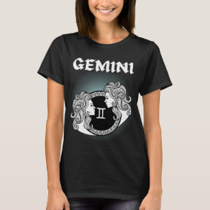 T-shirt Style médiéval Zodiac Gemini