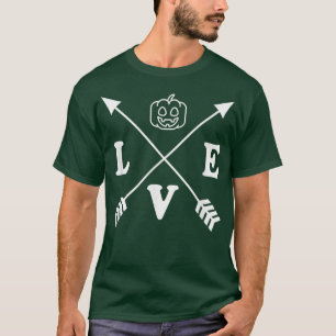 T-shirt Style minimaliste tendance mignon Halloween flèche