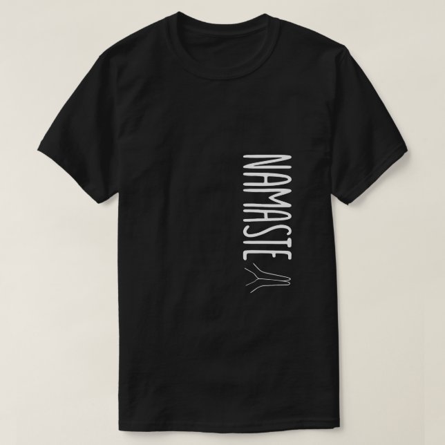 T-shirt Style moderne noir et blanc (Design devant)