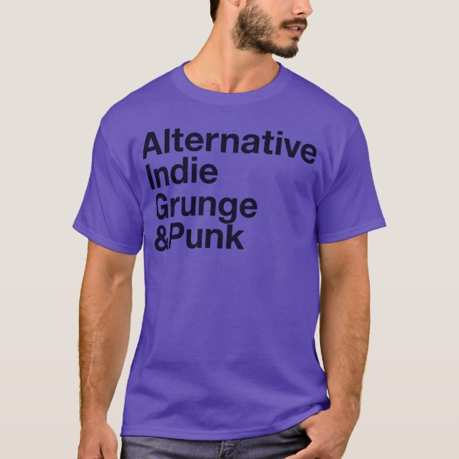 T-shirt Style musical vintage (Devant)