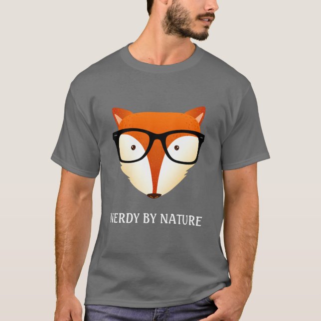 T-shirt Style nerd de hippie de Fox (Devant)