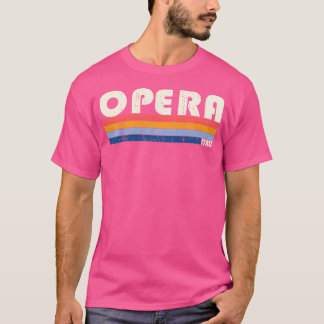 T-shirt Style Opéra Italie Les années 70 80S