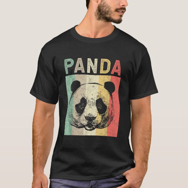 T-shirt Style Panda Ours Panda (Devant)