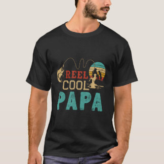 T-shirt Style Pêche Papa Fatherâ€™S Jour Fisher Papa