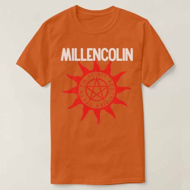 T-shirt Style pentagramme Millencolin (Design devant)