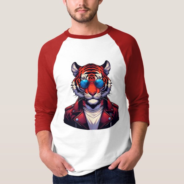 T-shirt Style Pop du Tee Tiger (Devant)