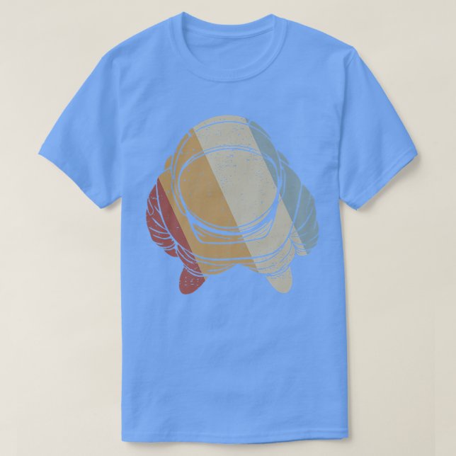 T-shirt Style rétro astronaute spatiale Vintage (Design devant)