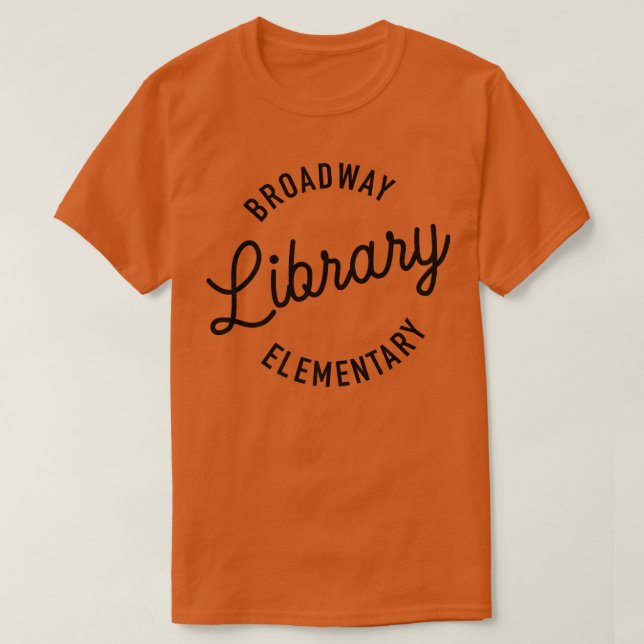 T-shirt Style Rétro Boho Bibliothécaire Broadway Drôle Lec (Design devant)
