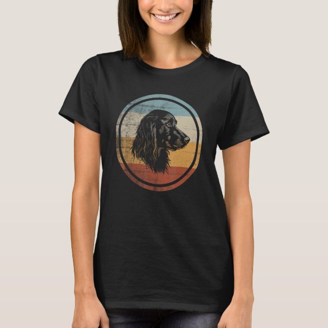 T-shirt Style rétro Boykin Spaniel Chien (Devant)