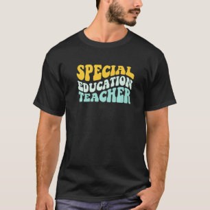 T-shirt Style rétro de l'enseignant de l'enseignement spéc