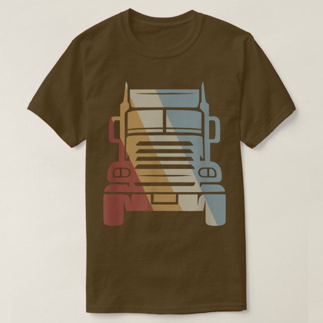 T-shirt Style rétro du camion Vintage (Design devant)