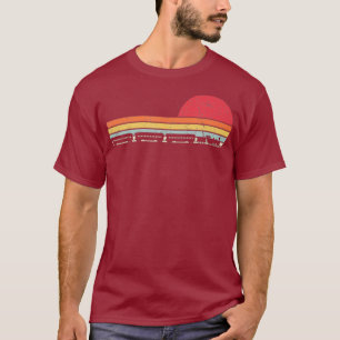 T-shirt Style Retro du train