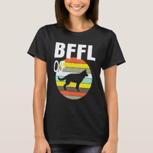 T-shirt Style rétro Hommes Femmes et enfants Berger allema